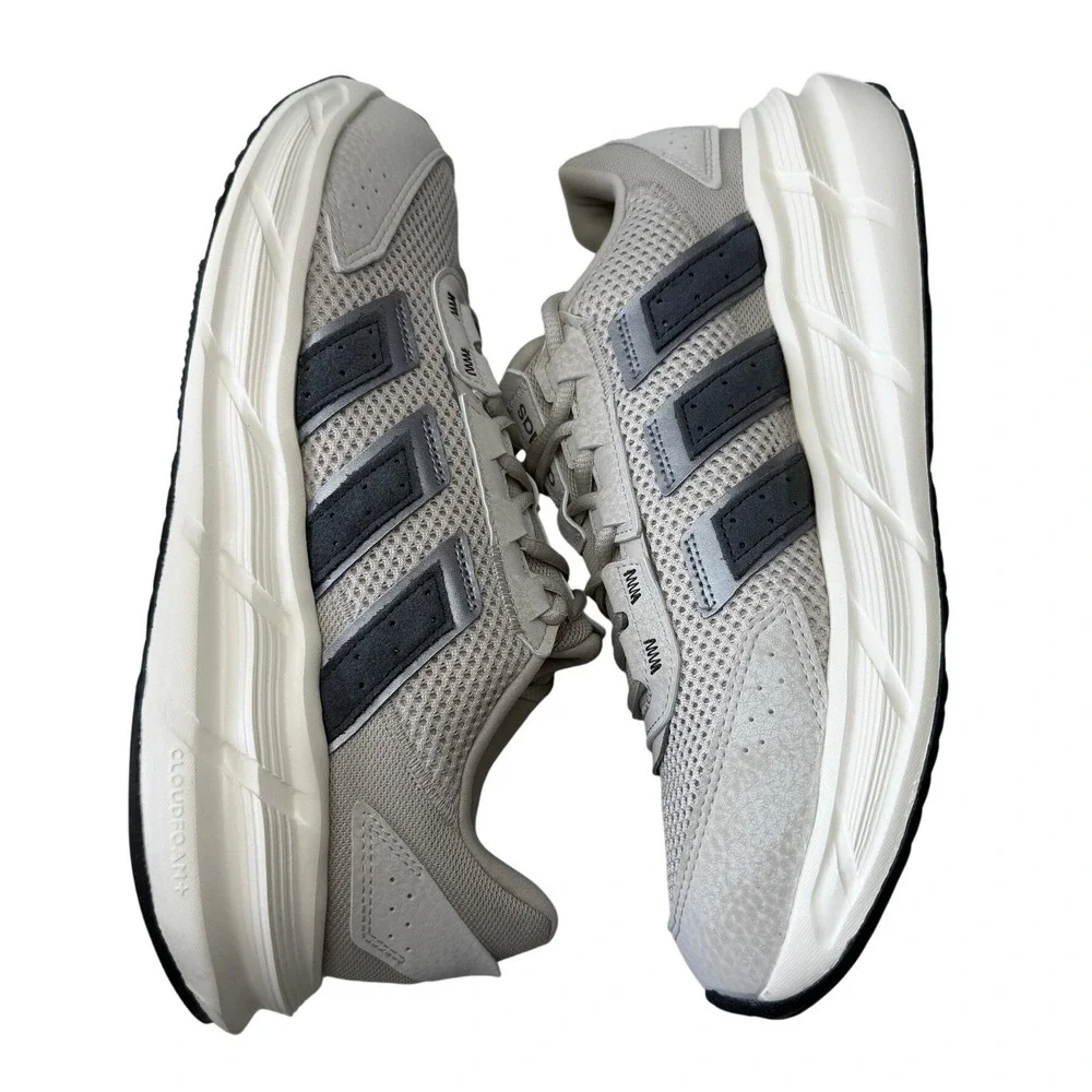 Adidas Astrastar Womens Running Shoes Grey Cream JQ6089 Cloudfoam Comfort New 10